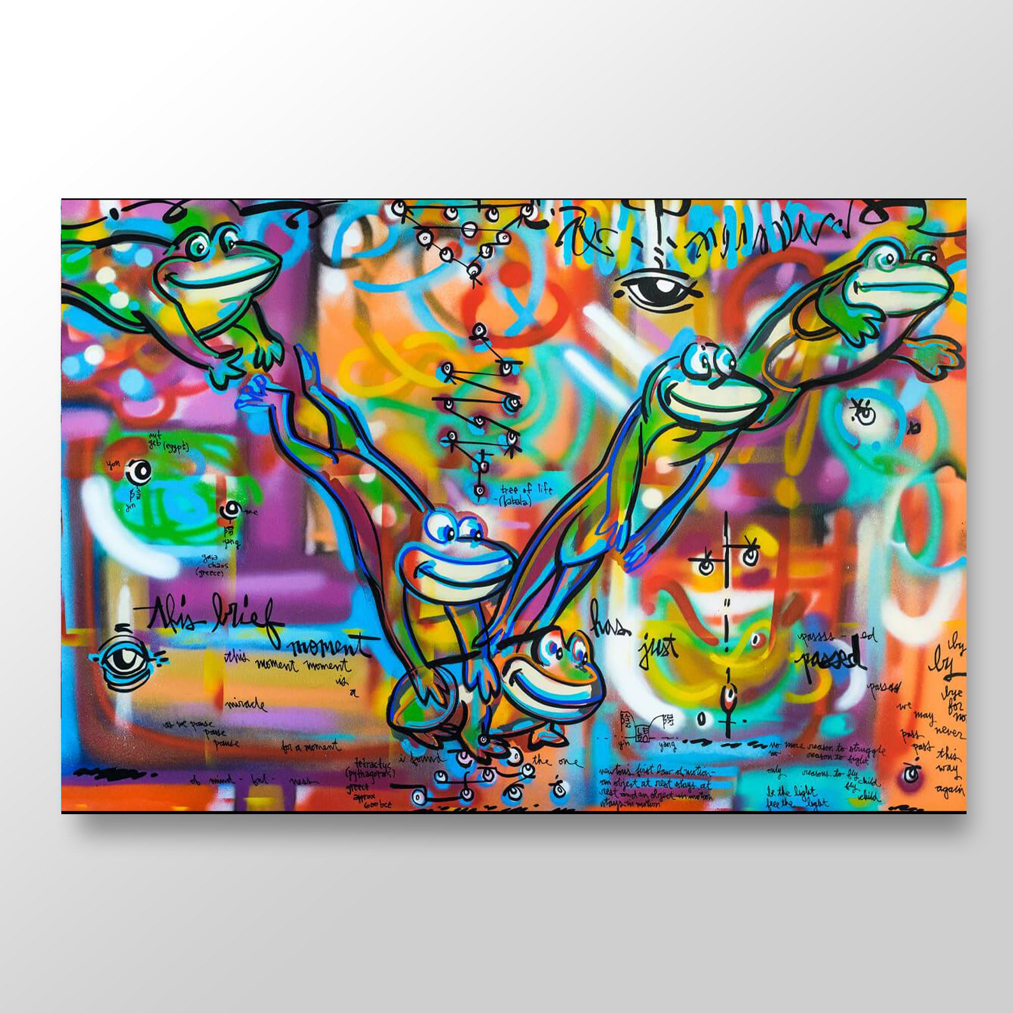 This Brief Moment Has Just Passed By - Published Art - Lebo Brushed Aluminum Artbond